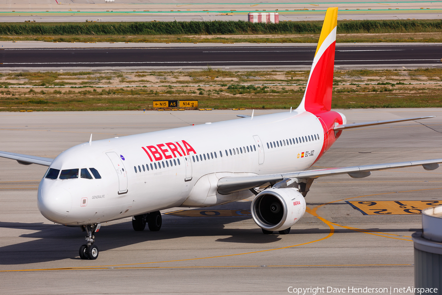 Iberia Airbus A321-211 (EC-JQZ) | Photo 157862
