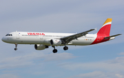 Iberia Airbus A321-211 (EC-JQZ) at  Barcelona - El Prat, Spain