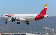 Iberia Airbus A321-211 (EC-JQZ) at  Barcelona - El Prat, Spain