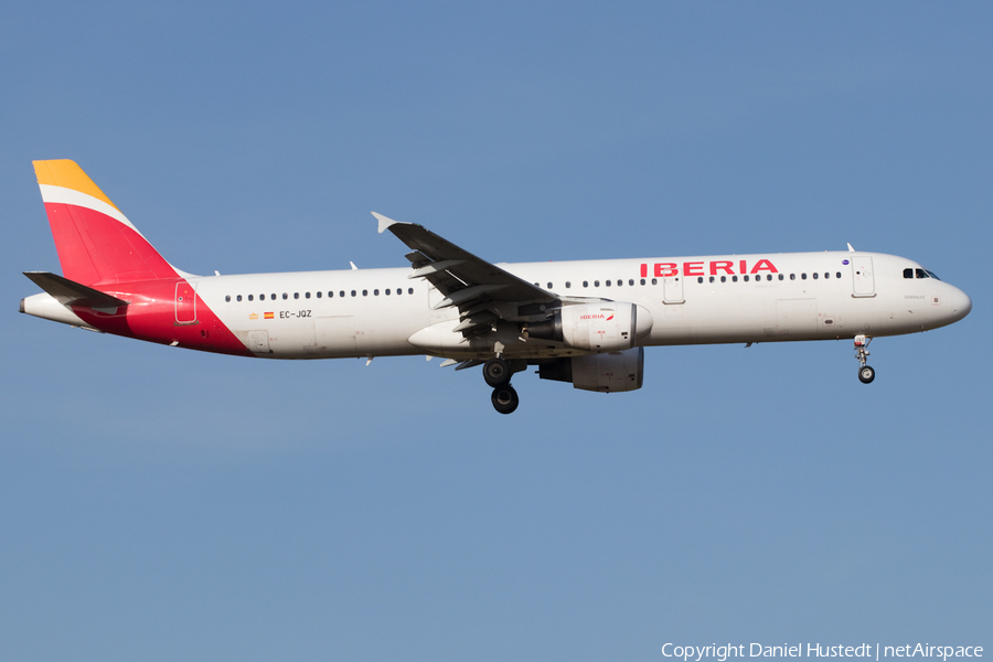 Iberia Airbus A321-211 (EC-JQZ) | Photo 529889