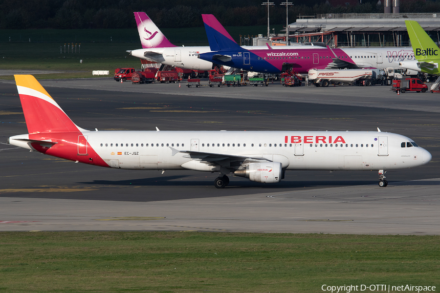 Iberia Airbus A321-211 (EC-JQZ) | Photo 535184