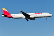 Iberia Airbus A321-211 (EC-JQZ) at  London - Heathrow, United Kingdom