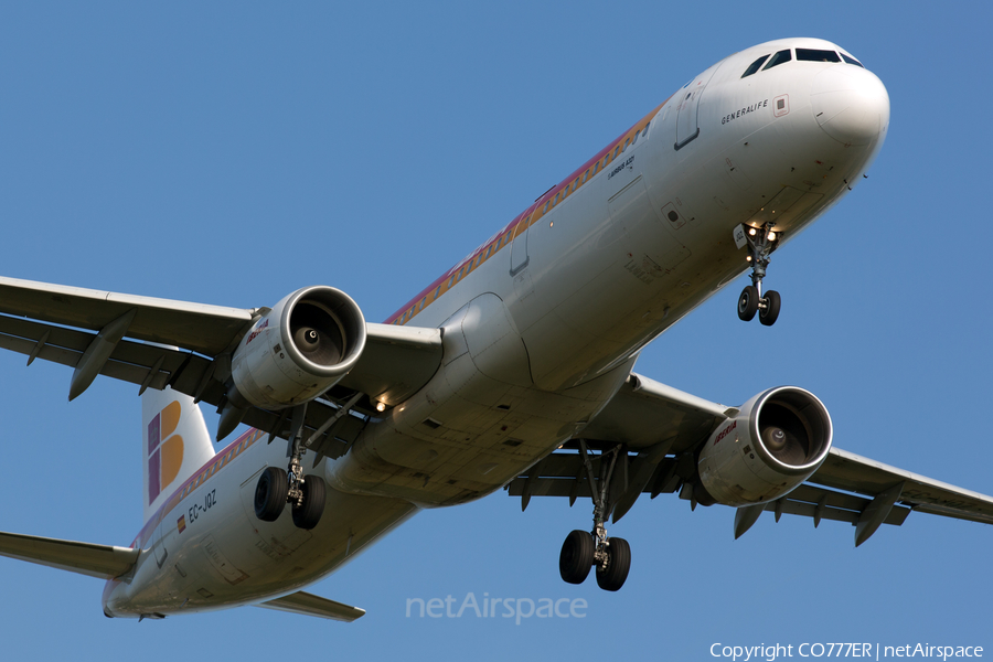 Iberia Airbus A321-211 (EC-JQZ) | Photo 99361