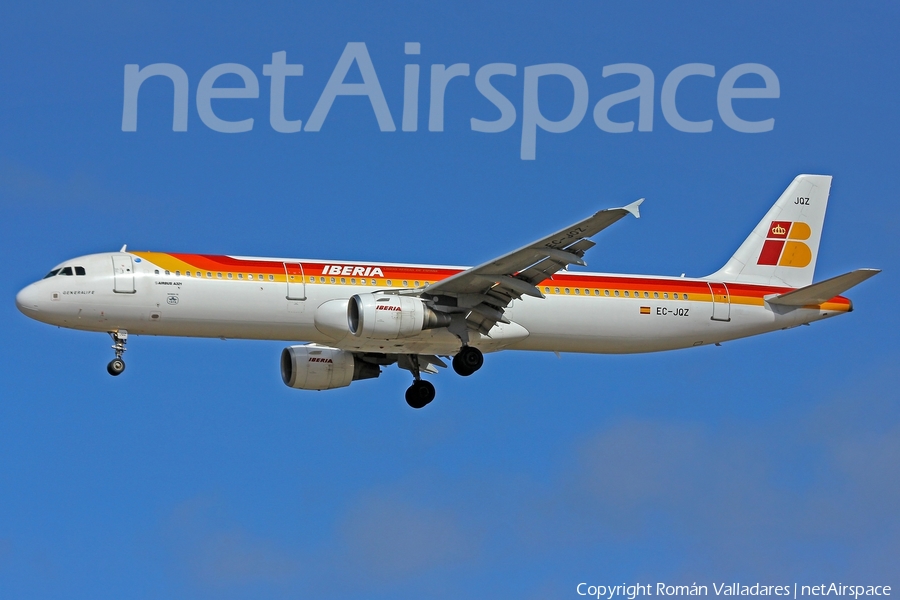 Iberia Airbus A321-211 (EC-JQZ) | Photo 340691