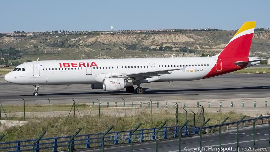 Iberia Airbus A321-211 (EC-JQZ) | Photo 329849