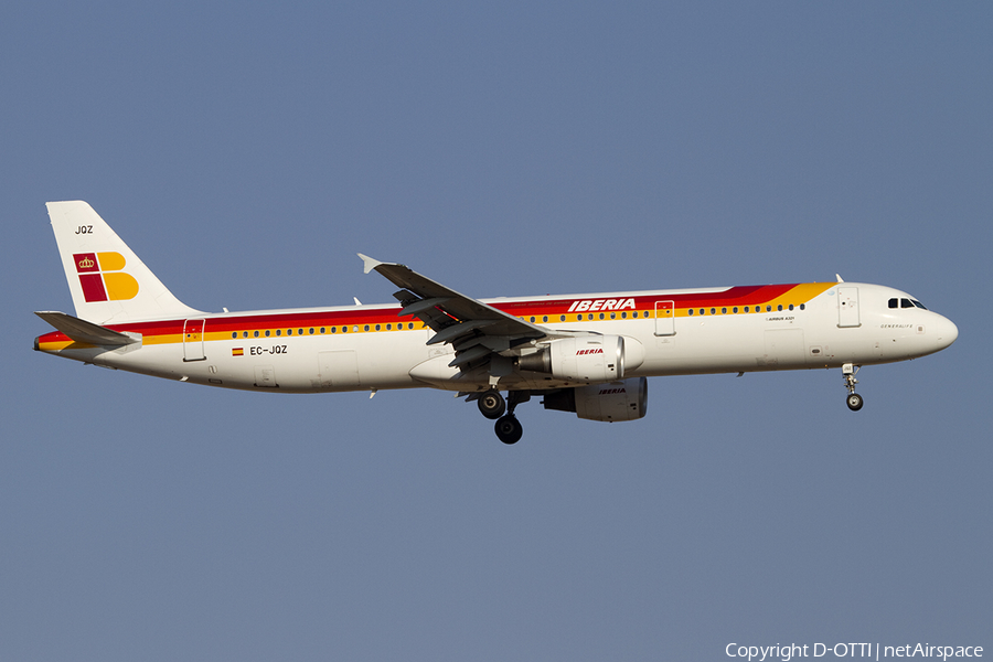 Iberia Airbus A321-211 (EC-JQZ) | Photo 370277