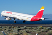 Iberia Airbus A321-211 (EC-JQZ) at  La Palma (Santa Cruz de La Palma), Spain