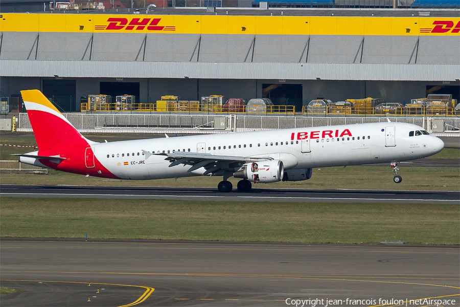 Iberia Airbus A321-211 (EC-JRE) | Photo 233110