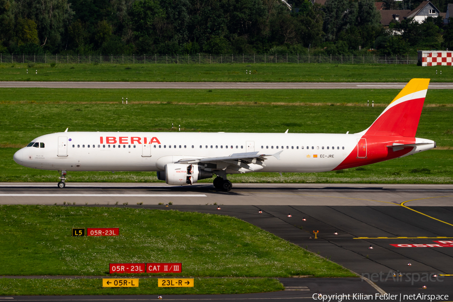 Iberia Airbus A321-211 (EC-JRE) | Photo 465956