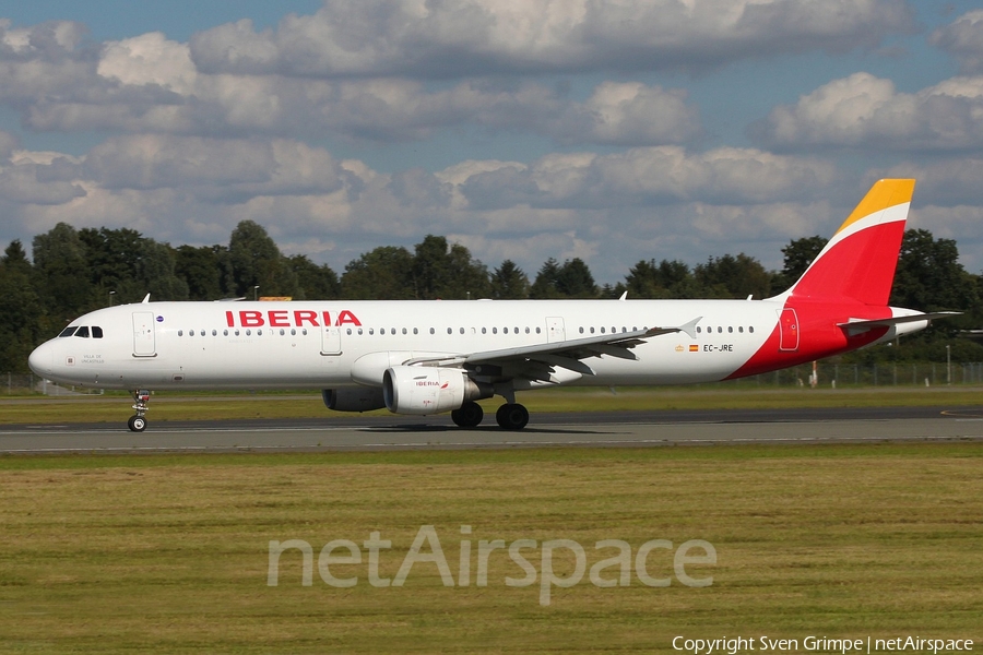 Iberia Airbus A321-211 (EC-JRE) | Photo 119403