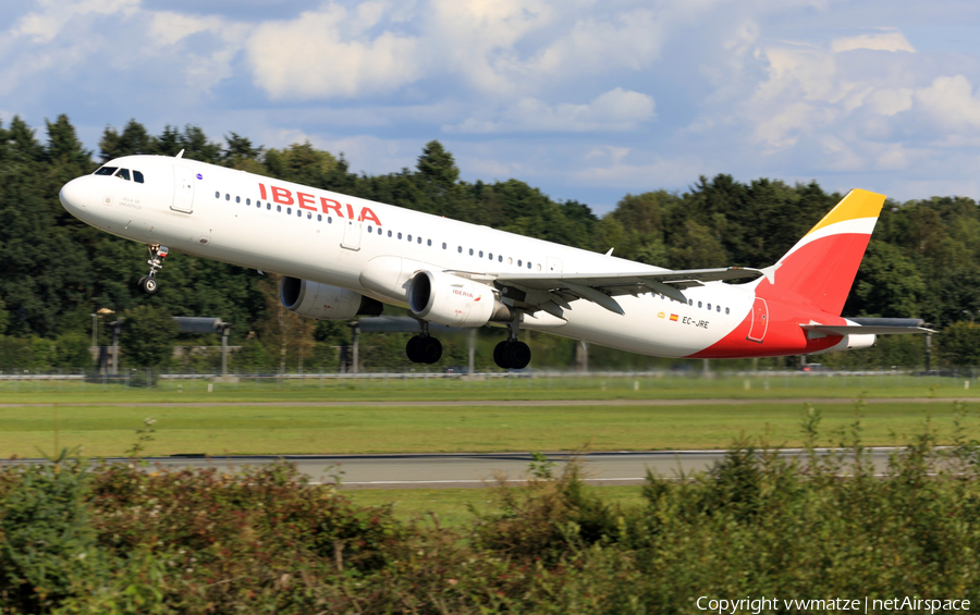Iberia Airbus A321-211 (EC-JRE) | Photo 184538