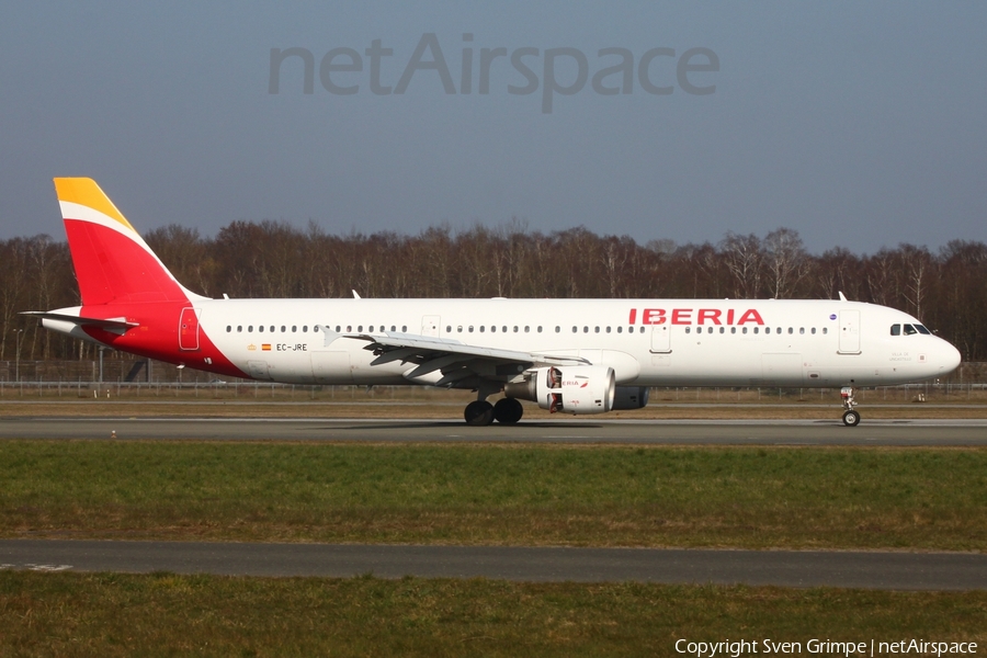 Iberia Airbus A321-211 (EC-JRE) | Photo 500227