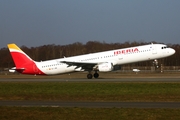 Iberia Airbus A321-211 (EC-JRE) at  Hamburg - Fuhlsbuettel (Helmut Schmidt), Germany