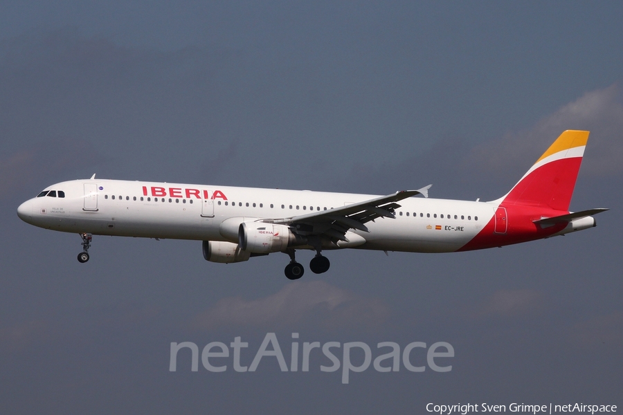 Iberia Airbus A321-211 (EC-JRE) | Photo 517453