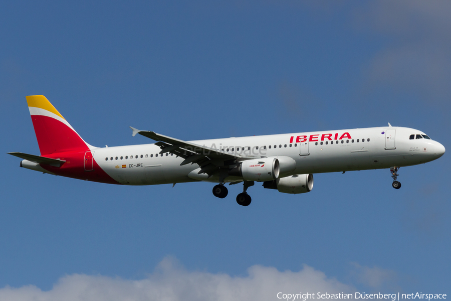 Iberia Airbus A321-211 (EC-JRE) | Photo 164885