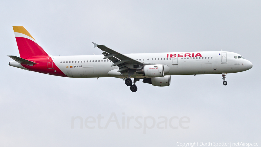 Iberia Airbus A321-211 (EC-JRE) | Photo 264619