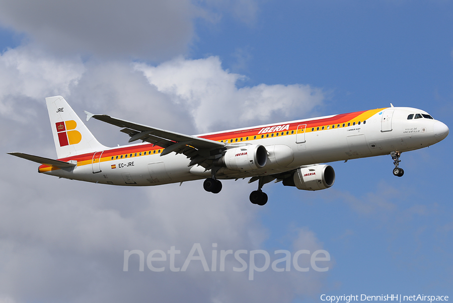 Iberia Airbus A321-211 (EC-JRE) | Photo 368968