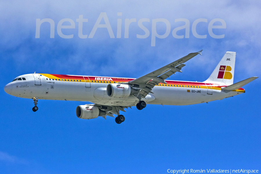 Iberia Airbus A321-211 (EC-JRE) | Photo 339181