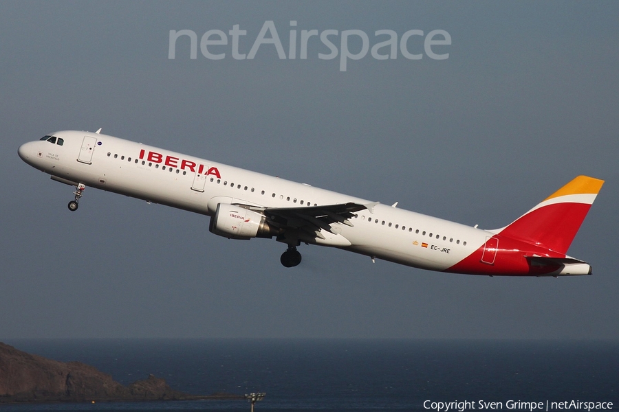 Iberia Airbus A321-211 (EC-JRE) | Photo 73619