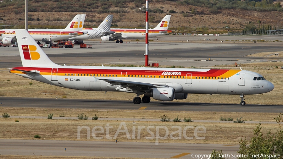Iberia Airbus A321-211 (EC-JRE) | Photo 213088
