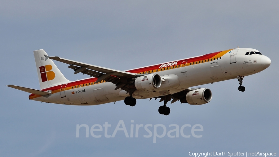 Iberia Airbus A321-211 (EC-JRE) | Photo 213090