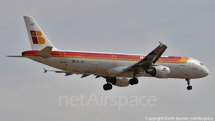 Iberia Airbus A321-211 (EC-JRE) | Photo 213091