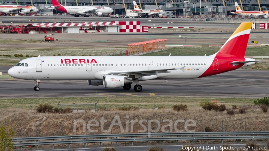 Iberia Airbus A321-211 (EC-JRE) | Photo 233363