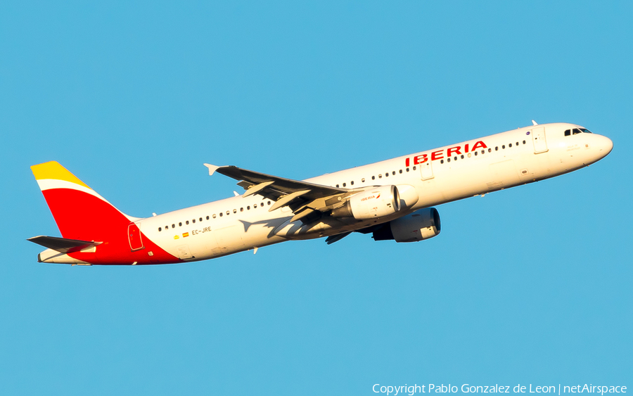 Iberia Airbus A321-211 (EC-JRE) | Photo 350624
