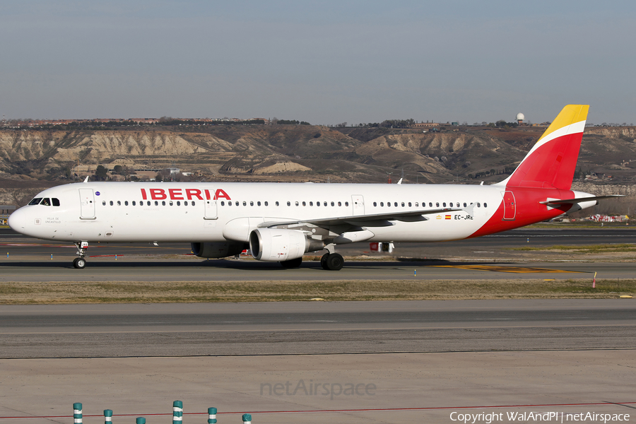Iberia Airbus A321-211 (EC-JRE) | Photo 669448