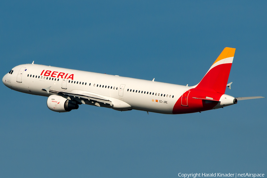 Iberia Airbus A321-211 (EC-JRE) | Photo 300862