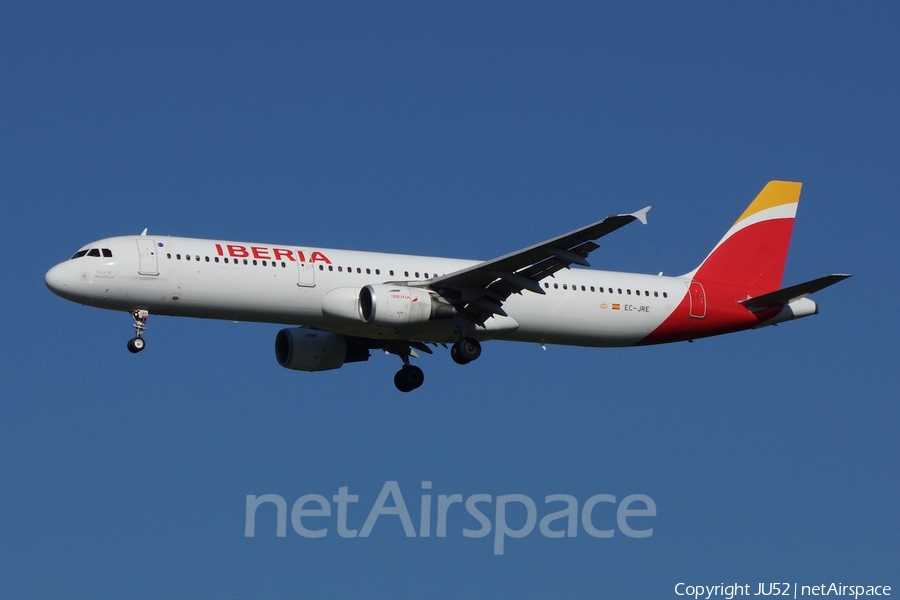 Iberia Airbus A321-211 (EC-JRE) | Photo 325329