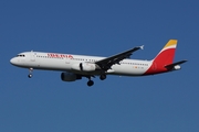 Iberia Airbus A321-211 (EC-JRE) at  Milan - Malpensa, Italy