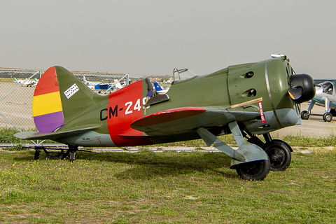 Fundacion Infante de Orleans Polikarpov I-16 (EC-JRK) at  Madrid - Cuatro Vientos, Spain