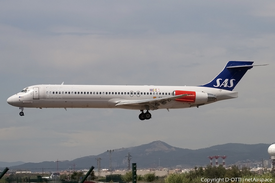 SAS - Scandinavian Airlines (Spanair) McDonnell Douglas MD-87 (EC-JRR) | Photo 164496