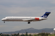 SAS - Scandinavian Airlines (Spanair) McDonnell Douglas MD-87 (EC-JRR) at  Barcelona - El Prat, Spain