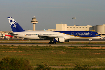 Gadair European Airlines Boeing 757-236 (EC-JRT) at  Palma De Mallorca - Son San Juan, Spain