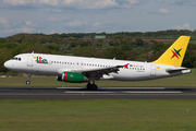 LTE International Airways Airbus A320-232 (EC-JRX) at  Glasgow - Prestwick, United Kingdom