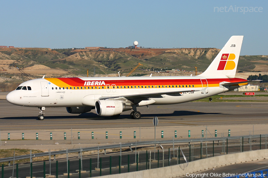 Iberia Airbus A320-214 (EC-JSB) | Photo 44791