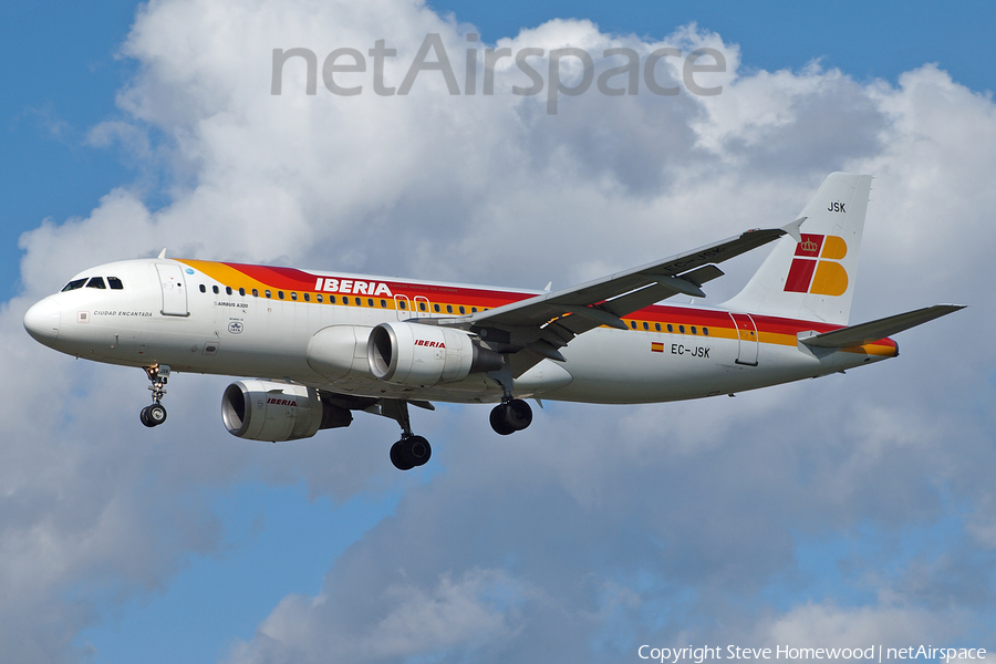 Iberia Airbus A320-214 (EC-JSK) | Photo 668949