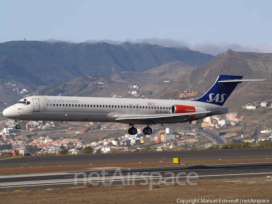 SAS - Scandinavian Airlines (Spanair) McDonnell Douglas MD-87 (EC-JSU) | Photo 183786
