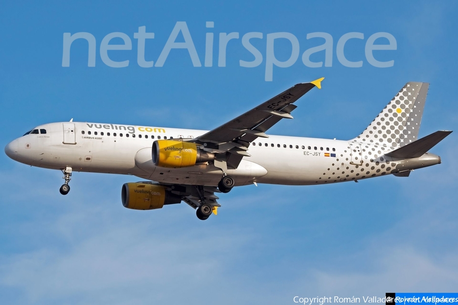 Vueling Airbus A320-214 (EC-JSY) | Photo 336244