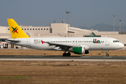 LTE International Airways Airbus A320-212 (EC-JTA) at  Palma De Mallorca - Son San Juan, Spain