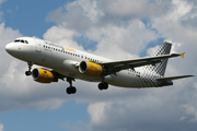 Vueling Airbus A320-214 (EC-JTQ) at  London - Heathrow, United Kingdom