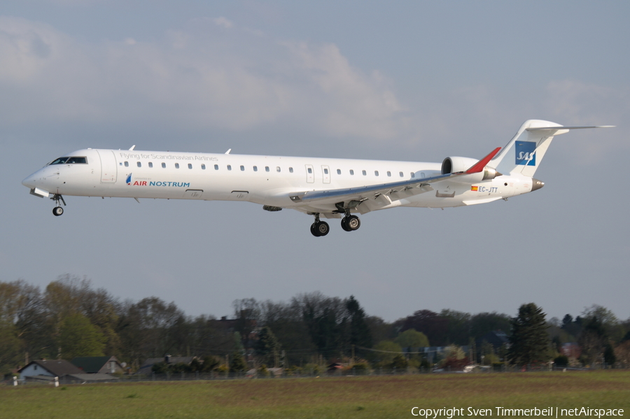 SAS - Scandinavian Airlines (Air Nostrum) Bombardier CRJ-900ER (EC-JTT) | Photo 106836