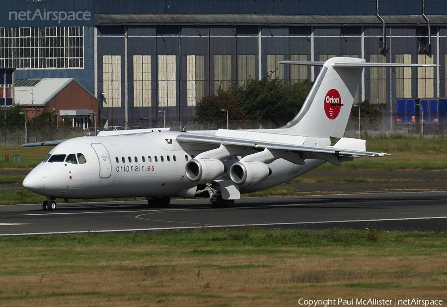 Orionair BAe Systems BAe-146-300 (EC-JVJ) | Photo 4882