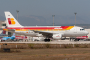 Iberia Airbus A319-111 (EC-JXA) at  Palma De Mallorca - Son San Juan, Spain