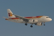 Iberia Airbus A319-111 (EC-JXA) at  Zurich - Kloten, Switzerland