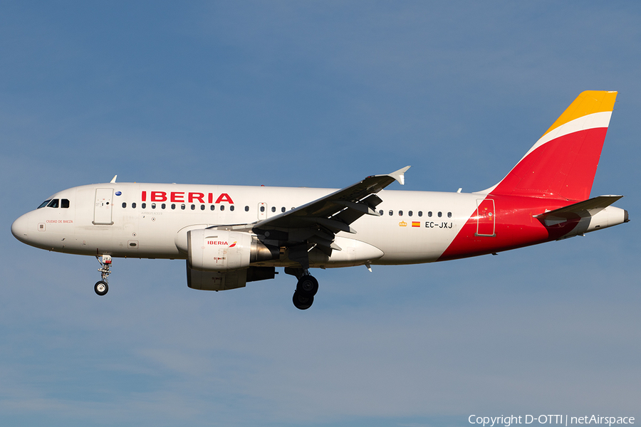 Iberia Airbus A319-111 (EC-JXJ) | Photo 291439