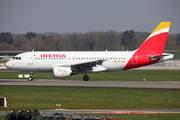 Iberia Airbus A319-111 (EC-JXJ) at  Hamburg - Fuhlsbuettel (Helmut Schmidt), Germany