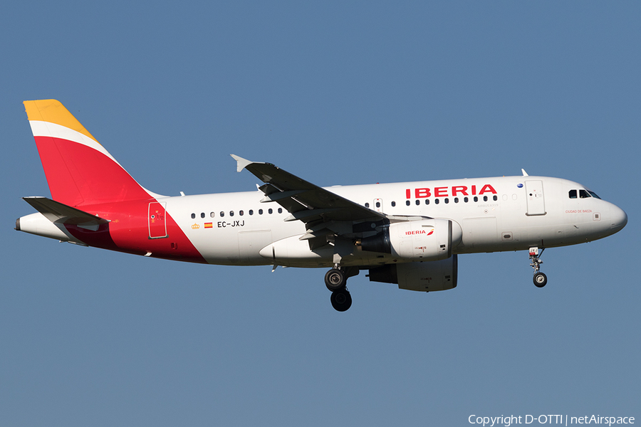 Iberia Airbus A319-111 (EC-JXJ) | Photo 618691